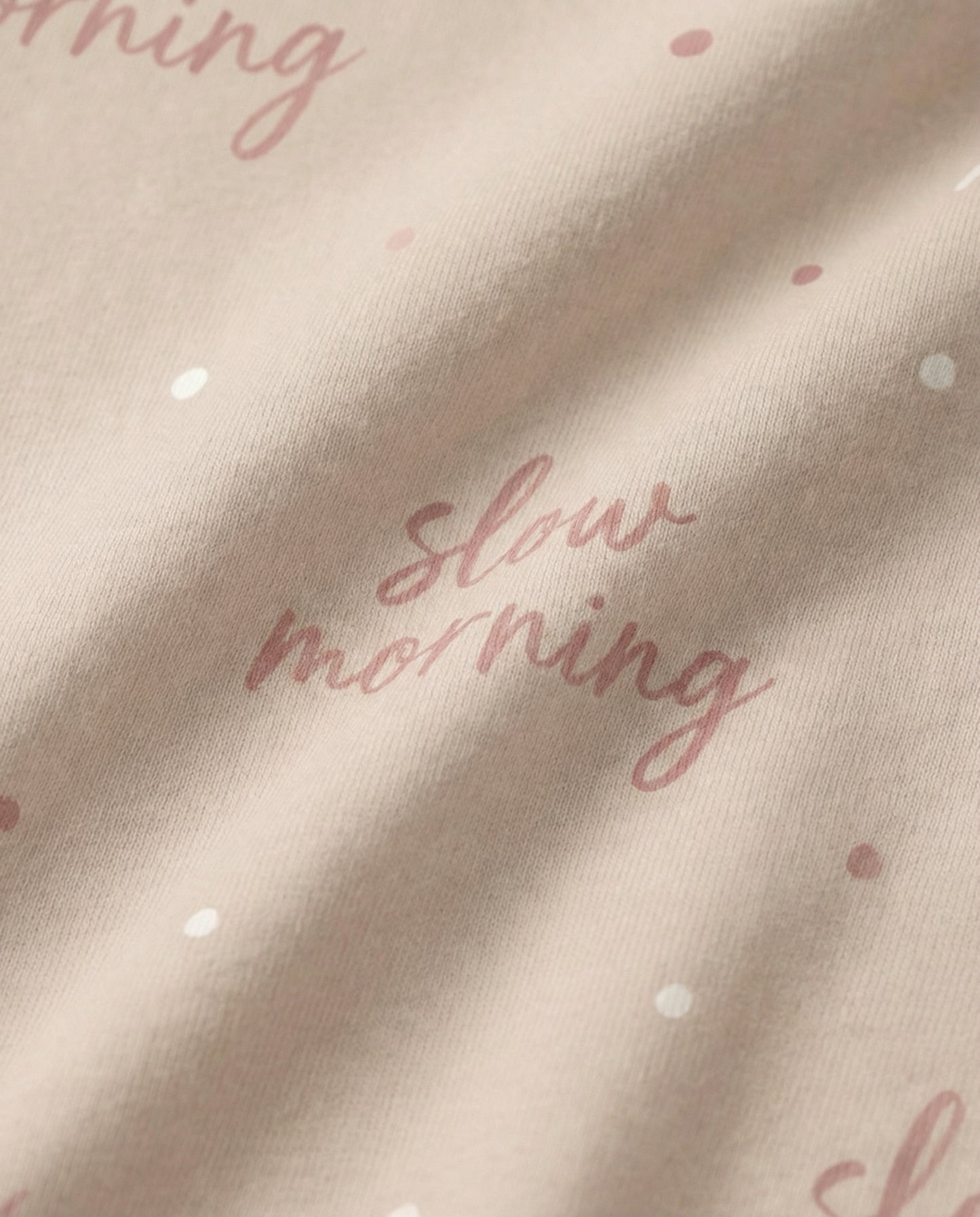 Slow Morning Women’s Short Pajama Set – Minimal Neutral Sleepwear