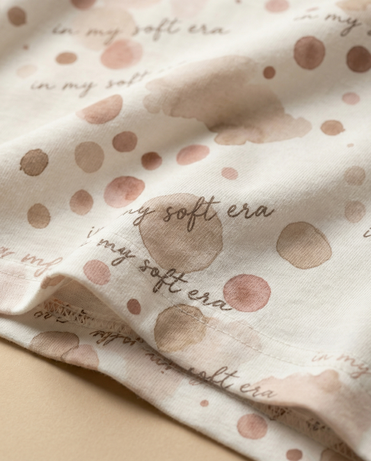 In My Soft Era Women’s Short Pajama Set – Minimal Blush Sleepwear