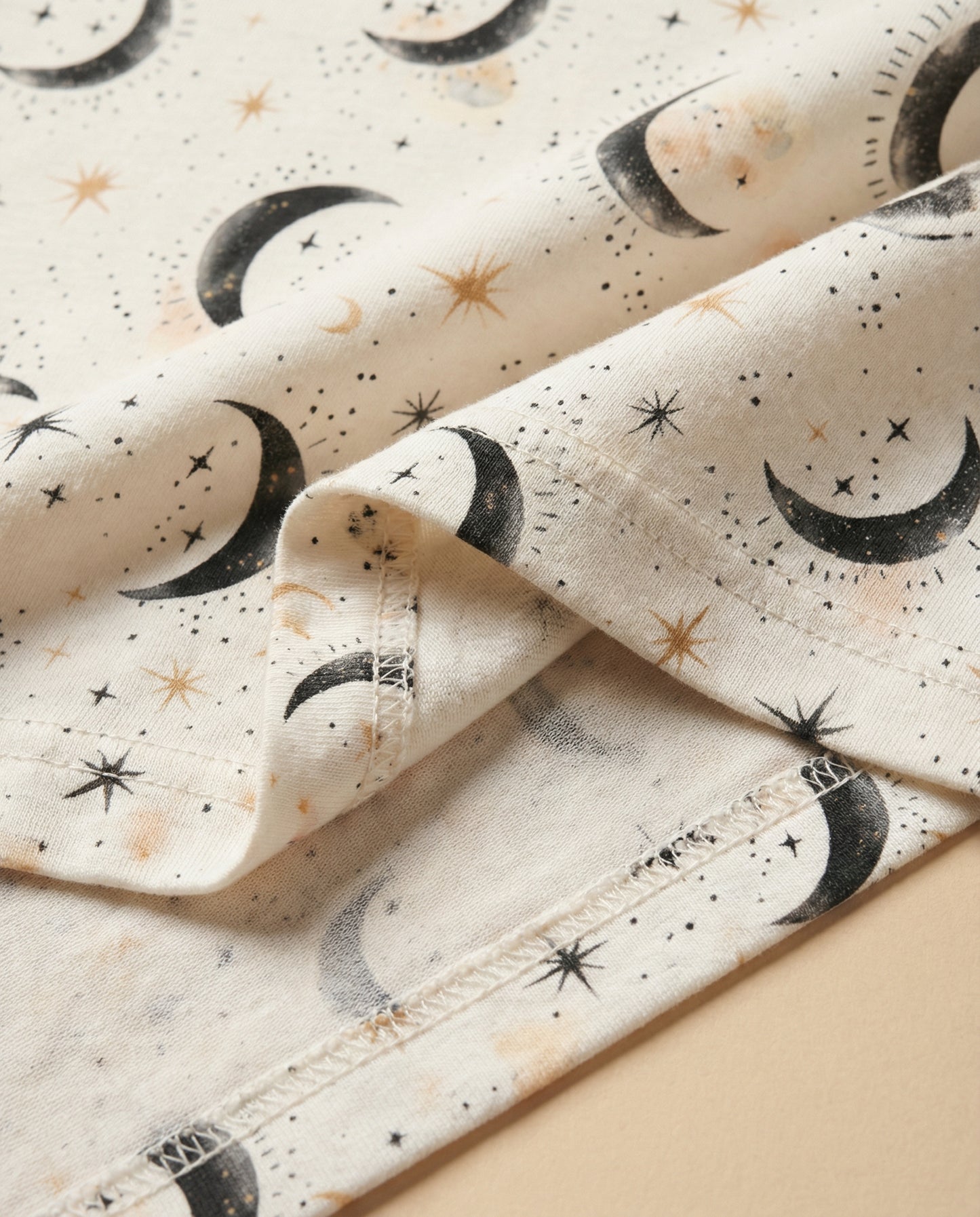 Midnight Moon Women’s Short Pajama Set – Celestial Sleepwear